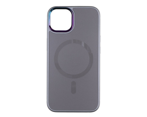 Чохол AG-Glass Chrome Camera with Magsafe для Iphone 14 Pro Колір Grey 2020000341543