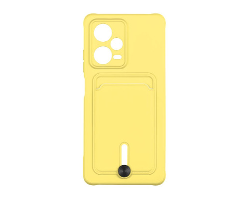 Чохол TPU Colorfull Pocket Card для Xiaomi Redmi Note 12 Pro+ 5G Колір 04.Yellow 2020000357261