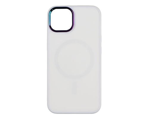 Чохол AG-Glass Chrome Camera with Magsafe для Iphone 13 Колір White 2020000341888