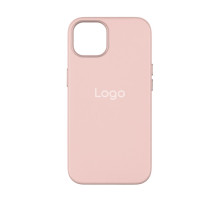 Чохол Leather Case with MagSafe для iPhone 15 Plus Колір Sand Pink 2020000362654