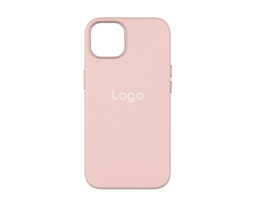 Чохол Leather Case with MagSafe для iPhone 15 Plus Колір Sand Pink 2020000362654