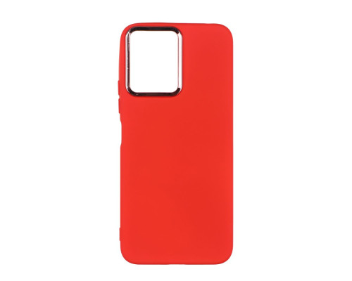 Чохол Silicone Cover Metal frame (AA) для Xiaomi Redmi 12 Колір 14.Red 2020000365372