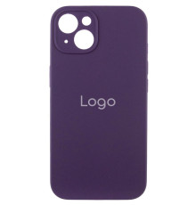 Чохол Silicone Case Full Size with Frame для iPhone 15 Plus Колір 82.Elderberry 2020000371069