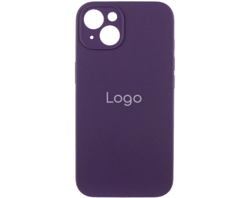 Чохол Silicone Case Full Size with Frame для iPhone 15 Plus Колір 82.Elderberry 2020000371069