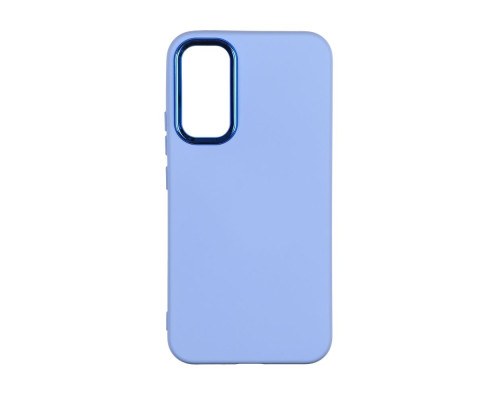 Чохол Silicone Cover Metal frame (AA) для Samsung Galaxy A34 5G (A346) Колір 58.Sky Blue 2020000365518