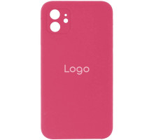 Чохол Silicone Case Full Size with Frame для iPhone 12 Колір 38.Shiny pink 2020000244820