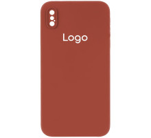 Чохол Silicone Case Square Full Camera для iPhone X/Xs Колір 14.Red 2020000347927