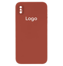 Чохол Silicone Case Square Full Camera для iPhone X/Xs Колір 14.Red 2020000347927