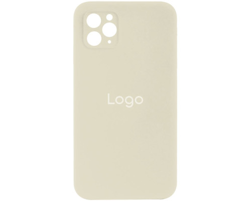 Чохол Silicone Case Square Full Camera для iPhone 11 Pro Колір 11.Antique white 2020000281597