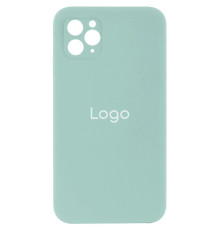 Чохол Silicone Case Full Size with Frame для iPhone 11 Pro Колір 64.Light Cyan 2020000243229