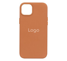 Чохол Leather Case для iPhone 14 Колір Коричневий 2020000310365