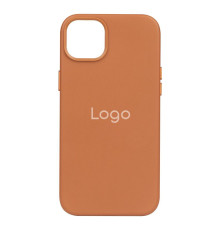 Чохол Leather Case для iPhone 14 Колір Коричневий 2020000310365