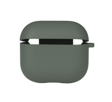 Чохол Silicone Case with microfibra для Airpods 3 Колір 55.Pine green 2020000367611