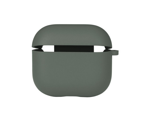 Чохол Silicone Case with microfibra для Airpods 3 Колір 55.Pine green 2020000367611