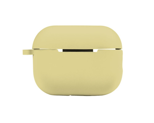 Чохол Silicone Case with hook для Airpods Pro 2 Колір 60.Crem yellow 2020000368298