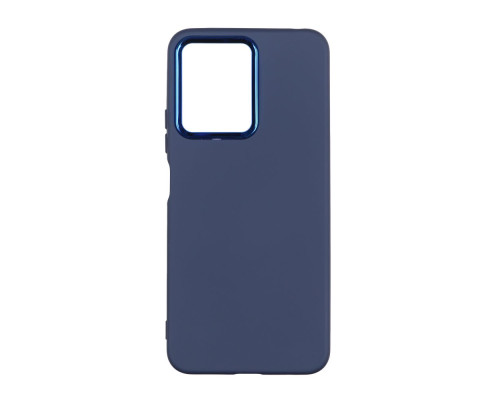 Чохол Silicone Cover Metal frame (AA) для Xiaomi Redmi Note 12 4G Колір 08.Dark blue 2020000364306