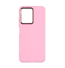 Чохол Silicone Cover Metal frame (AA) для Xiaomi Redmi Note 12 Pro+ 5G Колір 06.Light pink 2020000364269