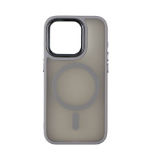 Чохол TPU+PC Space Magnetic Color with Magsafe для iPhone 13 Колір Grey 2020000375173