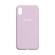 Чохол Silicone Case Full Size (AA) для iPhone X/Xs Колір 49.Papaya 2020000150701