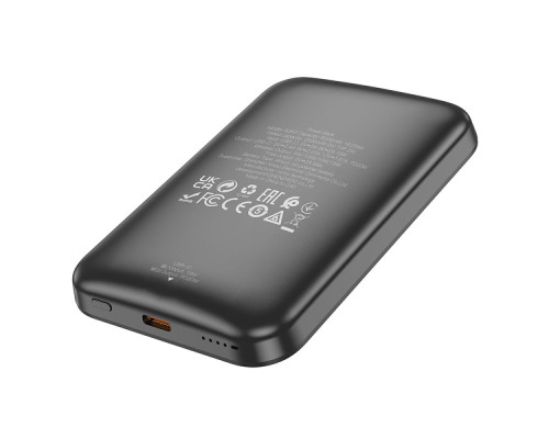 Універсальна Мобільна Батарея Power Bank Borofone BJ63 Nimble PD20W magnetic 5000mAh Колір Чорний 6941991113925 ma35170_3345230