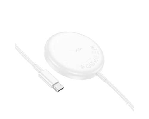 Бездротовий Зарядний Пристрій Hoco CW50 Fast 3-in-1 magnetic 15W (for iWatch) Колір Бiлий 6942007605632