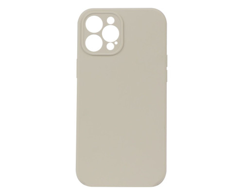 Чохол Silicone Case Full Camera no logo для iPhone 12 Pro Max М'ята упаковка Колір 11, Antique white з гравіюванням 2020000389484