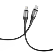 Кабель USB Ridea RC-US42 UltraStrong Type-C to Lightning 30W 2m Колір Чорний 6908014900092 ma33205_3030146