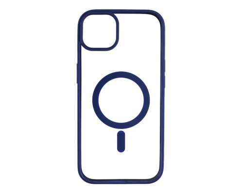 Чохол NEW TPU Color with Magsafe для iPhone 15 Plus Колір 12, Navy Blue 2020000391173