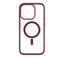 Чохол NEW TPU Color with Magsafe для iPhone 15 Pro Max Колір 13, Wine Red 2020000390954