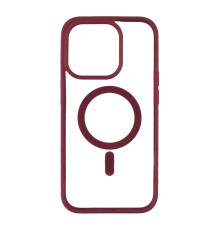 Чохол NEW TPU Color with Magsafe для iPhone 15 Pro Max Колір 13, Wine Red 2020000390954