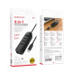 Хаб USB Borofone DH5 4-in-1 (Type-C to USB3.0+USB2.0*3)(L=0.2M) Колір Чорний 6941991104251 ma35195_3345270