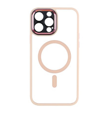 Чохол TPU+PC+Metal Calais with MagSafe для iPhone 15 Pro Колір Pink 2020000405696