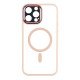 Чохол TPU+PC+Metal Calais with MagSafe для iPhone 15 Pro Колір Pink 2020000405696