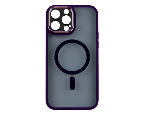 Чохол TPU+PC+Metal Calais with MagSafe для iPhone 15 Колір Dark Blue 2020000405719