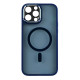 Чохол TPU+PC+Metal Calais with MagSafe для iPhone 15 Колір Dark Blue 2020000405719