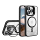 Чохол TPU+PC+Metal Stand Case with MagSafe and Camera Lenses для iPhone 14 Pro Колір Orange 2020000407812