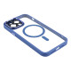 Чохол TPU+PC+Metal Calais with MagSafe для iPhone 13 Pro Колір Dark Blue 2020000406013