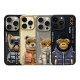 Чохол TPU+PC Nimmy 3D with Metal Buttons для iPhone 16 Pro Колір Dog Black 6971080319402