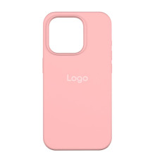 Чохол Silicone Case Full Size (AA) для iPhone 16 Pro Колір 06.Light pink 2020000426370