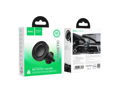 Автотримач Hoco H56 Magnetic Ring Колір Чорний 6942007637565 ma35912_3605803