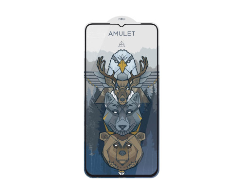 Захисне скло AMULET 2.5D HD Antistatic for Oppo A78 5G/A77 4G/A56s/A38/A18 Колір Чорний 2020000424307