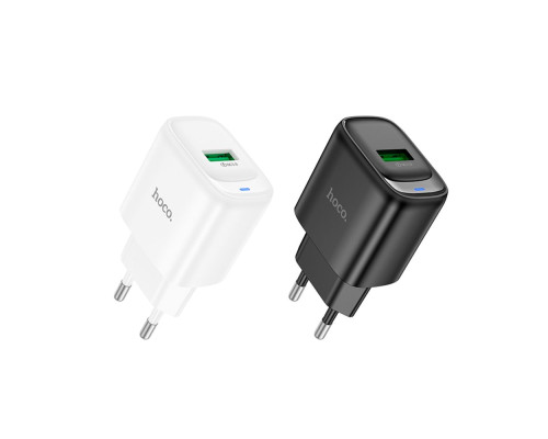 Мережевий Зарядний Пристрій Hoco C140A 1USB QC 18W Колір Бiлий 6942007627795 ma36294_3607261