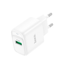 Мережевий Зарядний Пристрій Hoco C140A 1USB QC 18W Колір Бiлий 6942007627795 ma36294_3607261