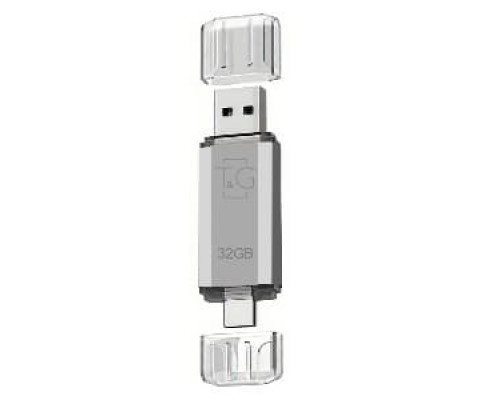 USB Flash Drive T&G 32gb USB/Type C 009 Колір Фіолетовий 4719303953550