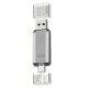 USB Flash Drive T&G 32gb USB/Type C 009 Колір Фіолетовий 4719303953550