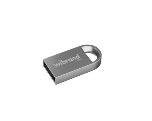 USB флеш-накопичувач Wibrand 64gb Lynx Колір Срібло 4820124251326