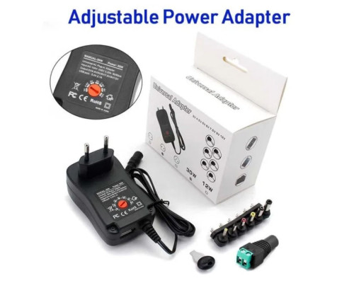 Універсальний зарядний пристрій SY8+8 Tips/30W Колір Чорний 2020000469308 ma36772_3609167