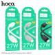 Кабель USB Hoco X113 Type-C to Lightning PD27W - це оригінальне поєднання виняткової надійності, сучасних технологій і стильного дизайну. Він підтримує швидку зарядку за технологією PD з потужністю до 27 Вт, що робить його відмінним рішенням для власників