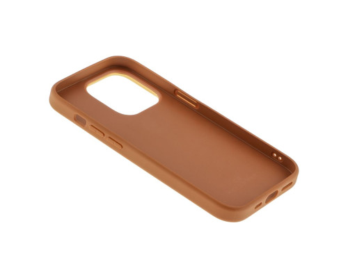 Чохол Kajsa Briquette Collection Rhombus для iPhone 14 Pro Колір Brown 4894505118836