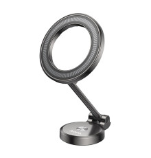 Автотримач Hoco H51 Magnetic For Ring Колір Сiрий 6942007623483
